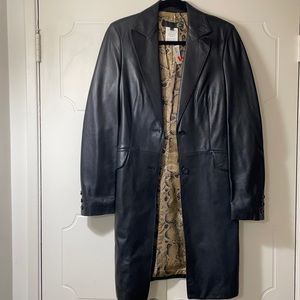 ROBERTO CAVALLI LEATHER JACKET 🔥